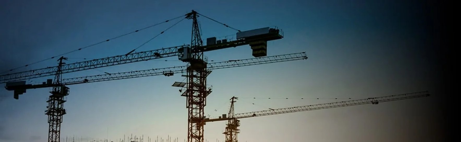 Construction site in Dubai supplied with hardware and building materials