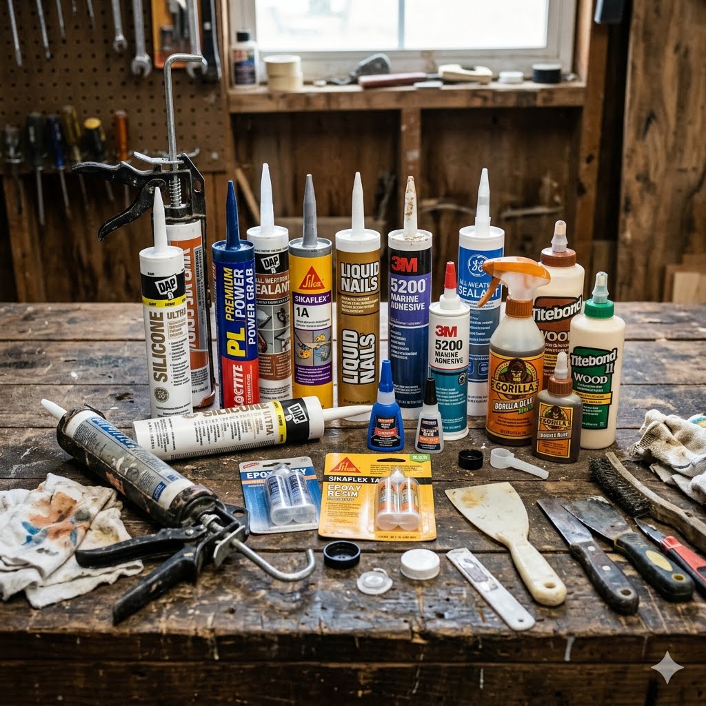 Adhesives & Sealants supplied by Shabbir Husain Trading L.L.C, Dubai