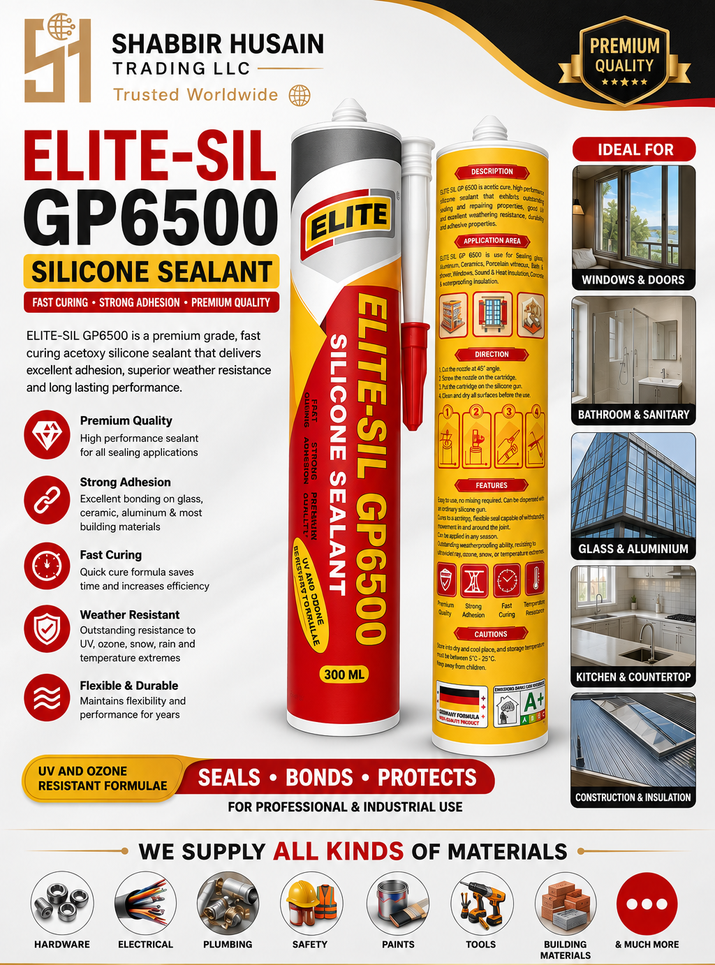 Silicone Sealant — SHT-ADH-001