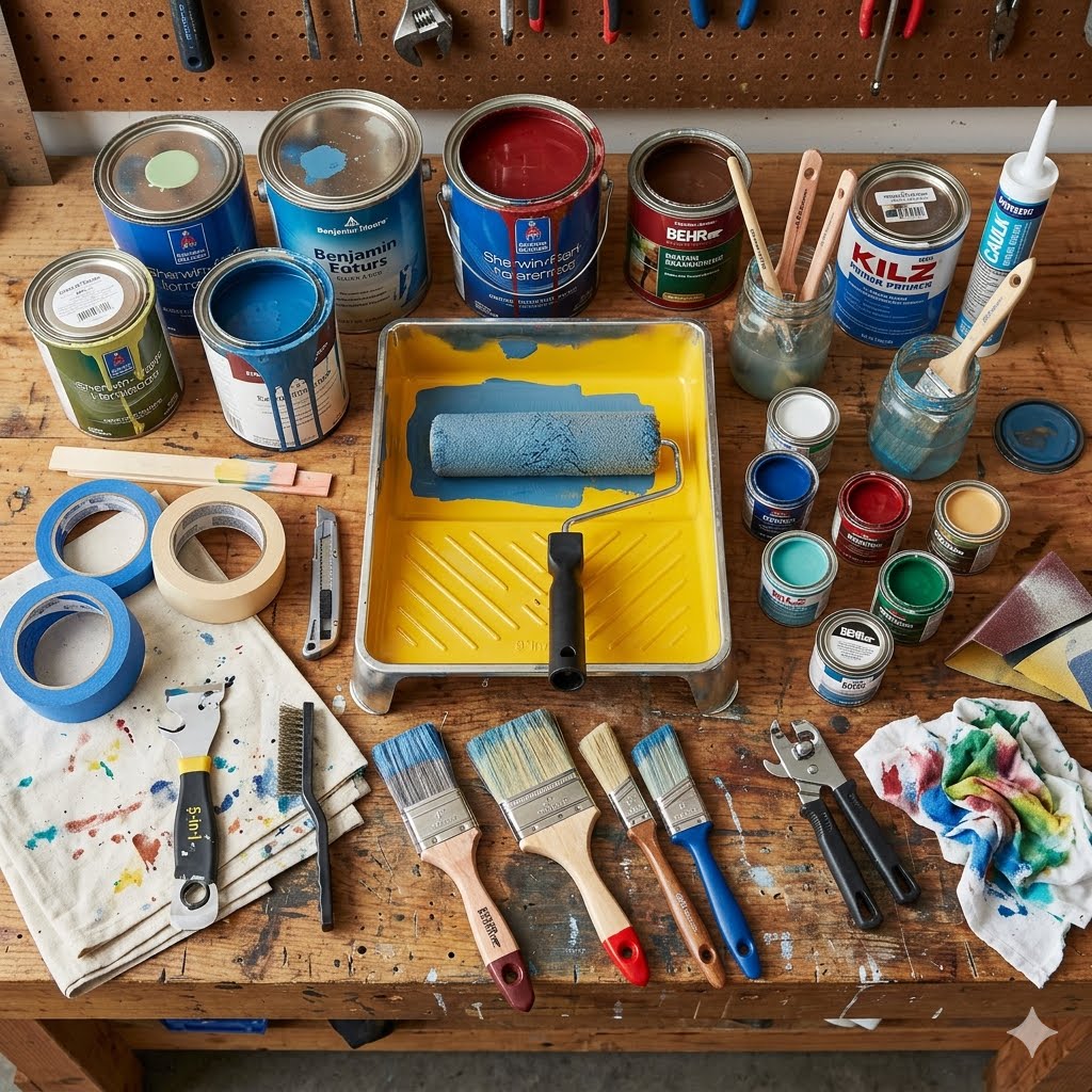 Paint & Accessories supplied by Shabbir Husain Trading L.L.C, Dubai